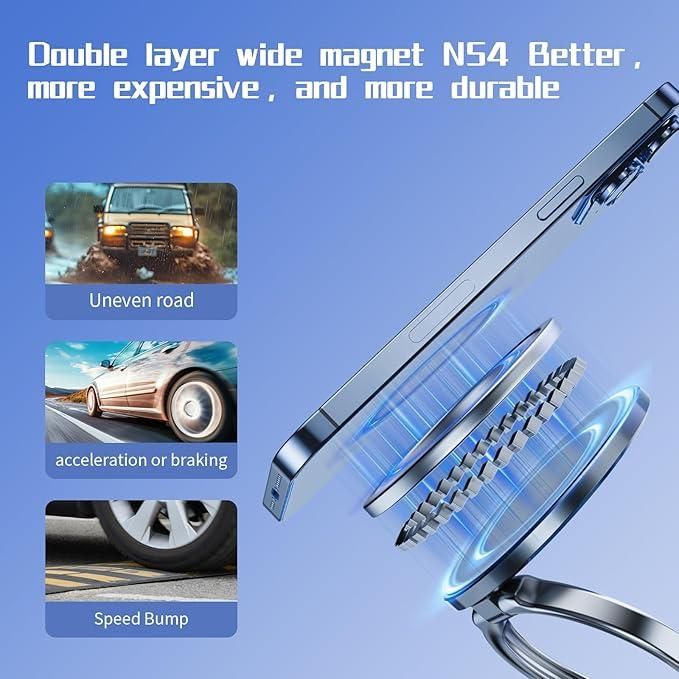 Urban Auto- Vacuum Absorption Magnetic Bracket